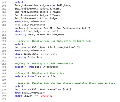 SQL-SGWEN-Buds-8th-Group