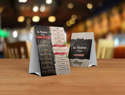 أقدّم لك خدمة تصميم منيو مطعم احترافي