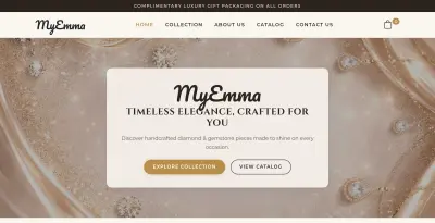 تصميم وبرمجة موقع متجر إلكتروني (E-commerce) باستخدام HTML, CSS, Bootstrap, JavaScript