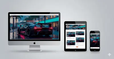 تصميم موقع إلكتروني باستخدام HTML5, CSS3, Bootstrap, JS
