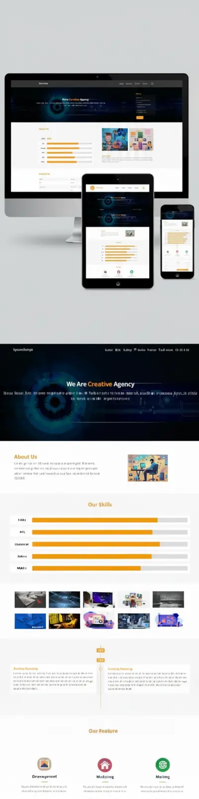 تطوير واجهات مواقع احترافية باستخدام HTML وCSS وJavaScript