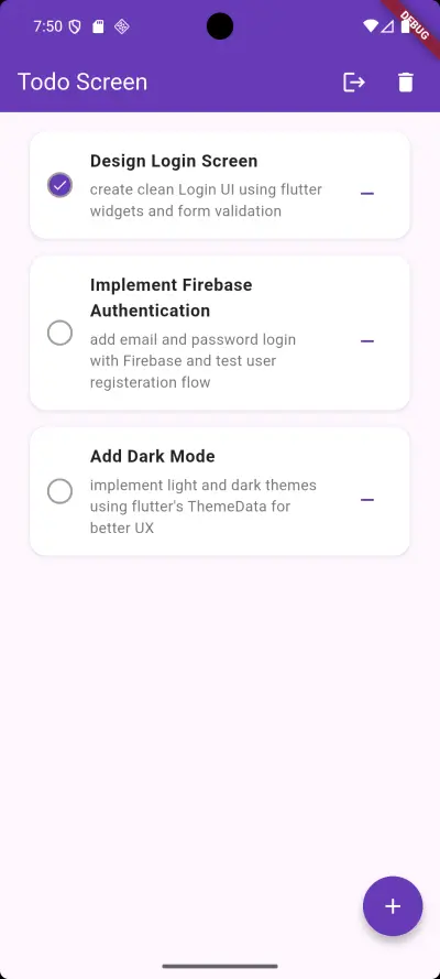 تطبيق إدارة المهام (To-Do List App) بتقنيات Flutter و Firebase Firestore