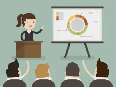 تصميم عروض تقديمية بشكل حديث واحترافي