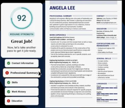 تصميم سيرة ذاتية بنظام ATS بشكل احترافي