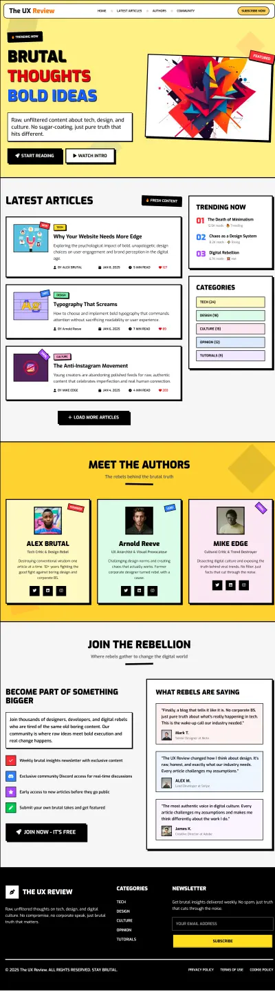 موقع The UX Review