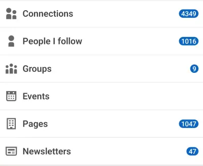 تفاعلاتي المهنية وخبراتي على لينكدإن