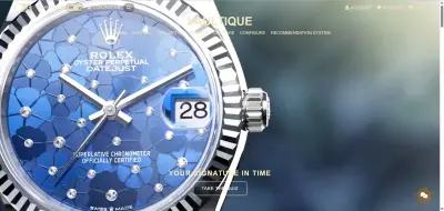 صورة العمل Vaultique – منصة تجارة إلكترونية فاخرة للساعات