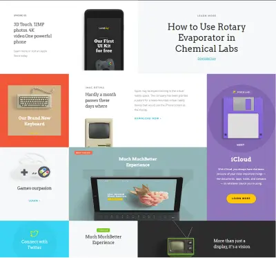 عمل Grid معقد وجذاب بطريقة إبداعية باستخدام HTML,CSS