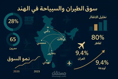 تحويل بيانات الطيران والسياحة إلى رؤى تجارية قائمة على التحليل الإحصائي