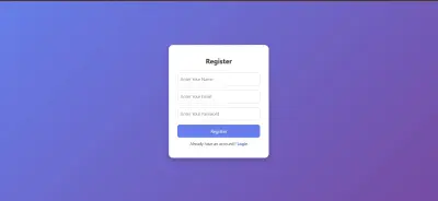 صفحات تسجيل حساب وتسجيل دخول بواجهة مستخدم حديثة (HTML, CSS, JavaScript)