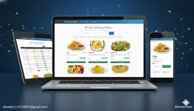 تطبيق ويب متكامل لإدارة المطاعم