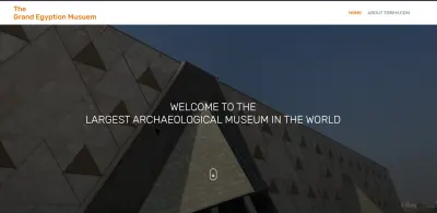 موقع عن المتحف المصري الكيبر - Grand Egyption Musuem
