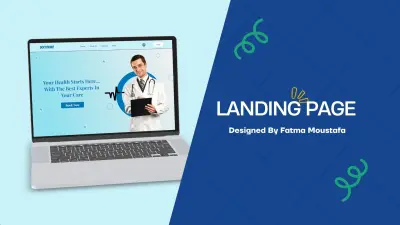 صفحة هبوط لموقع حجز موعد مع الاطباء