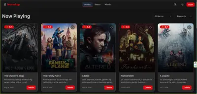 MovieApp - تطبيق اكتشاف أفلام بجودة إنتاجية