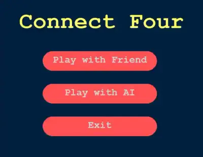 Intelligent AI-based Connect Four game
