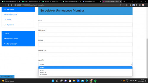 create web sites