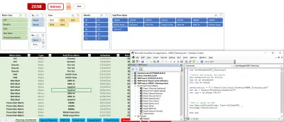 Excel File with Dynamic Dashboard 2