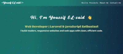 My Personal Portfolio Website