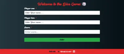 Interactive Dice Game Project