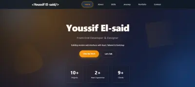 My Personal Portfolio Website