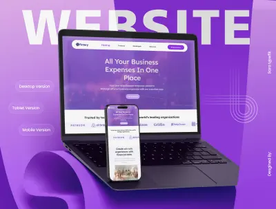 تصميم UI/UX متكامل لموقع SaaS احترافي
