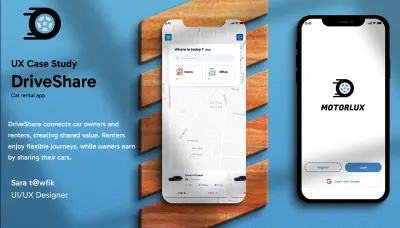 تصميم تجربة مستخدم وواجهات تطبيق درايفر (Driver App UX/UI)