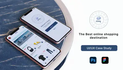 تصميم واجهات وتجربة مستخدم لتطبيق متجر إلكتروني (E-Commerce App UX/UI)