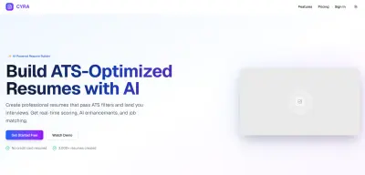 CYRA- AI Resume Builder