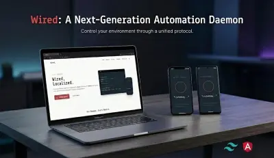 The Wired Landing page