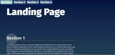 landing page website