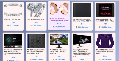 E-Commerce Product Gallery Built with JavaScript