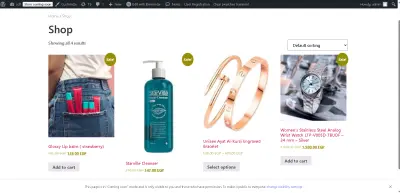E-Commerce Store Simulation (Amazon Clone) using WordPress & WooCommerce