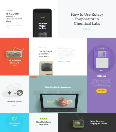 Apple-Style Landing Page - UI/UX Design