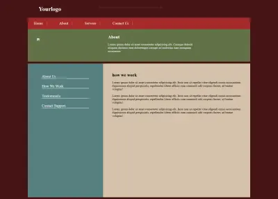 Corporate Website UI Design