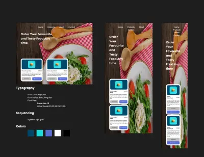 عمل تصميم لصفحة ويب بشكل فعال