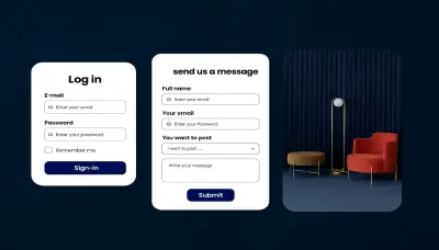 عمل صفحات مستخدم لتسجيل الدخول و ارسال الرسائل