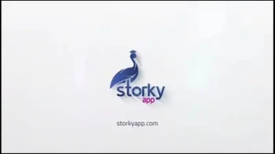 عرض طريقة استخدام منصة storky