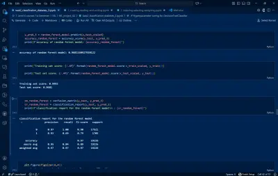بناء نماذج تعلم آلي لتصنيف بيانات مرضى السكري