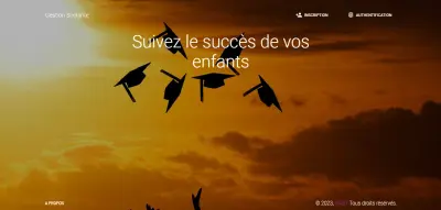 تطبيق ويب لمتابعة أولياء التلاميذ