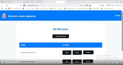 Recipe Project