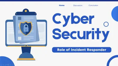 صورة العمل Cybersecurity - Role of Incident Responder