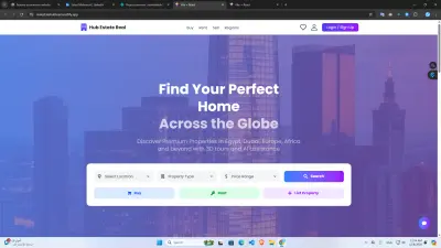 Real Estate Hub Website