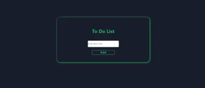 To-Do List App