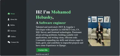 A professional and responsive portfolio