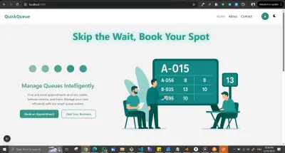 موقع نظام إدارة الطوابير