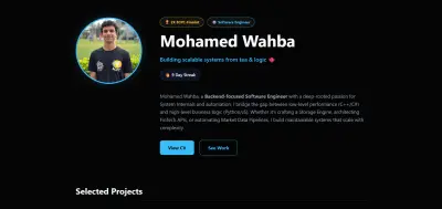 تصميم بورتفوليو احترافي| Portfolio لعرض الأعمال وزيادة فرص التوظيف والعمل الحر