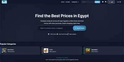 تصميم وتطوير موقع تجاري احترافي (E-Commerce) باستخدام React