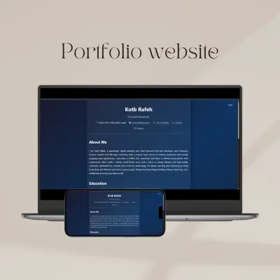 portfolio website