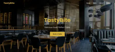 Restaurant web Page