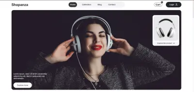 An online store for selling products